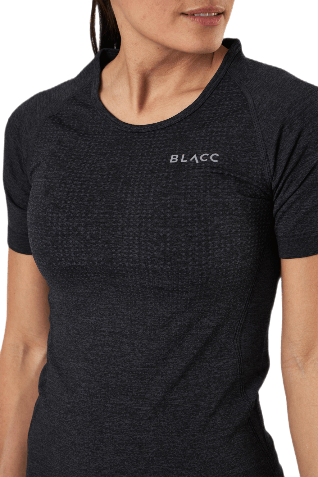 Thea Seamless Tee Black - Bild 4