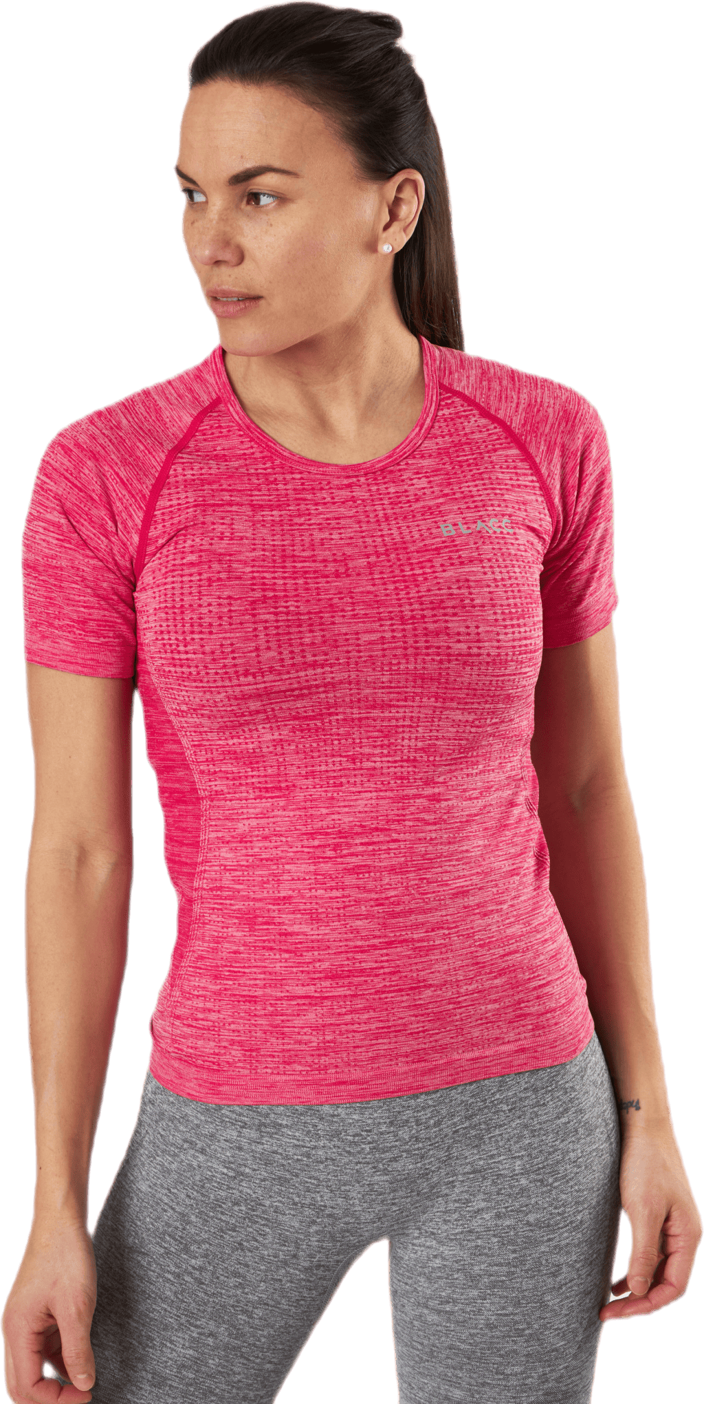 Thea Seamless Tee Pink