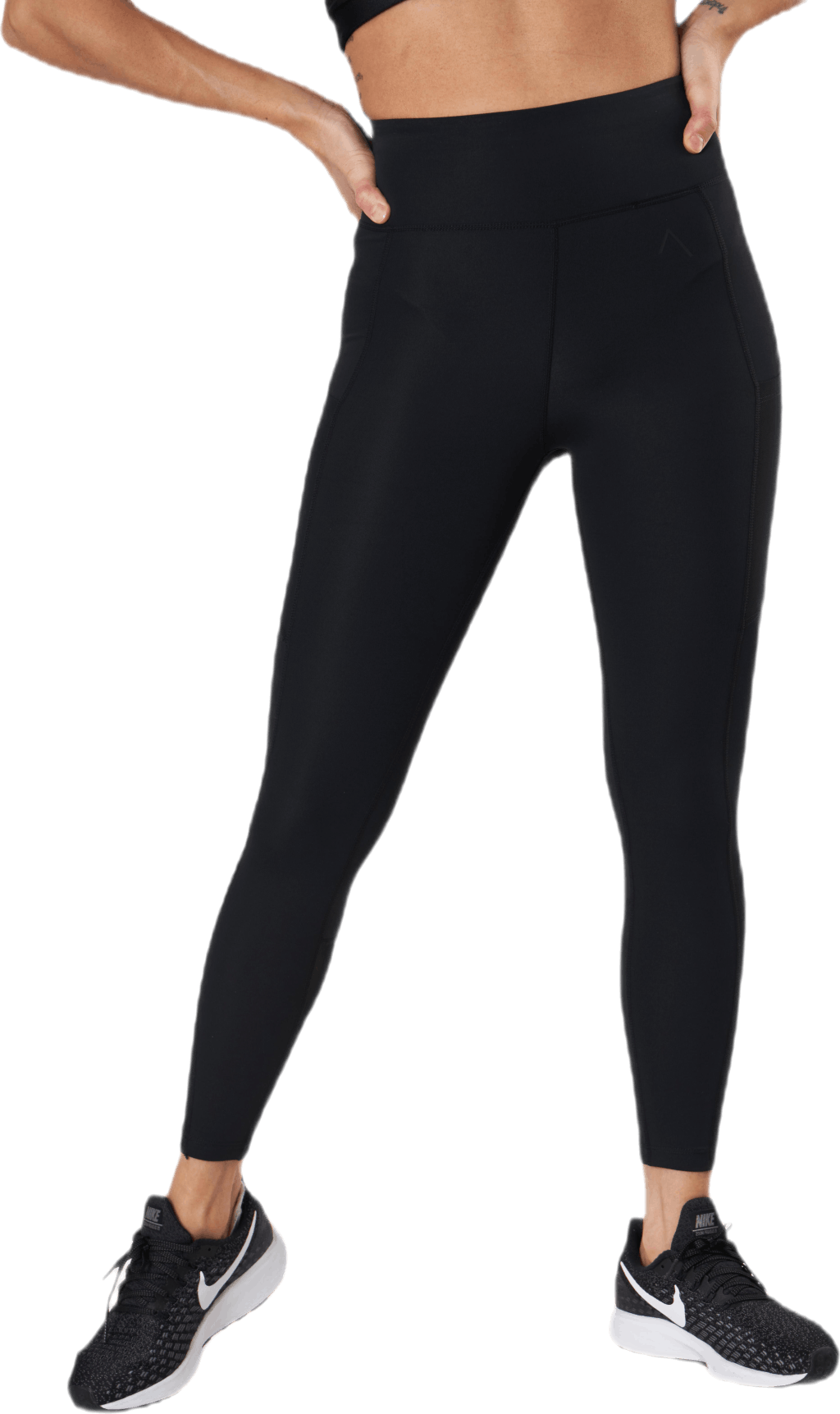 Tuned 7/8 Tights Black, Female, Apparels, Leggings, Workout, Black, L