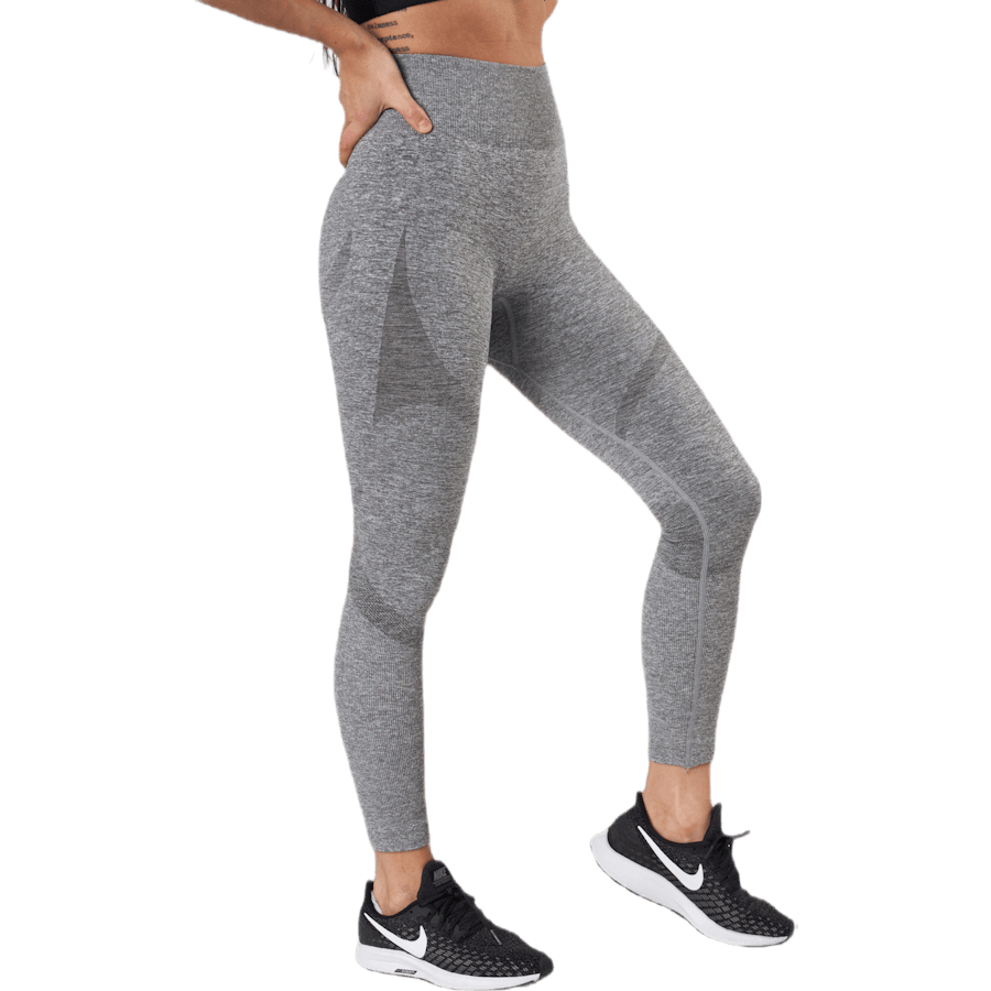 Fitness Melange Tights Grey - Bild 2