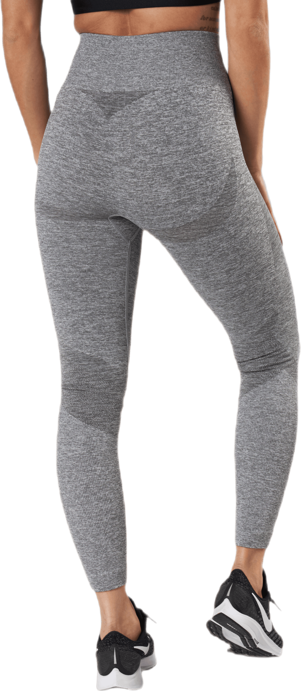 Fitness Melange Tights Grey - Bild 3