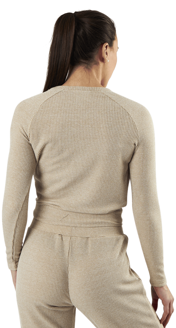 Studio Rib Sweater Beige - Bild 2