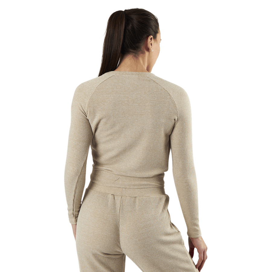 Studio Rib Sweater Beige - Bild 2