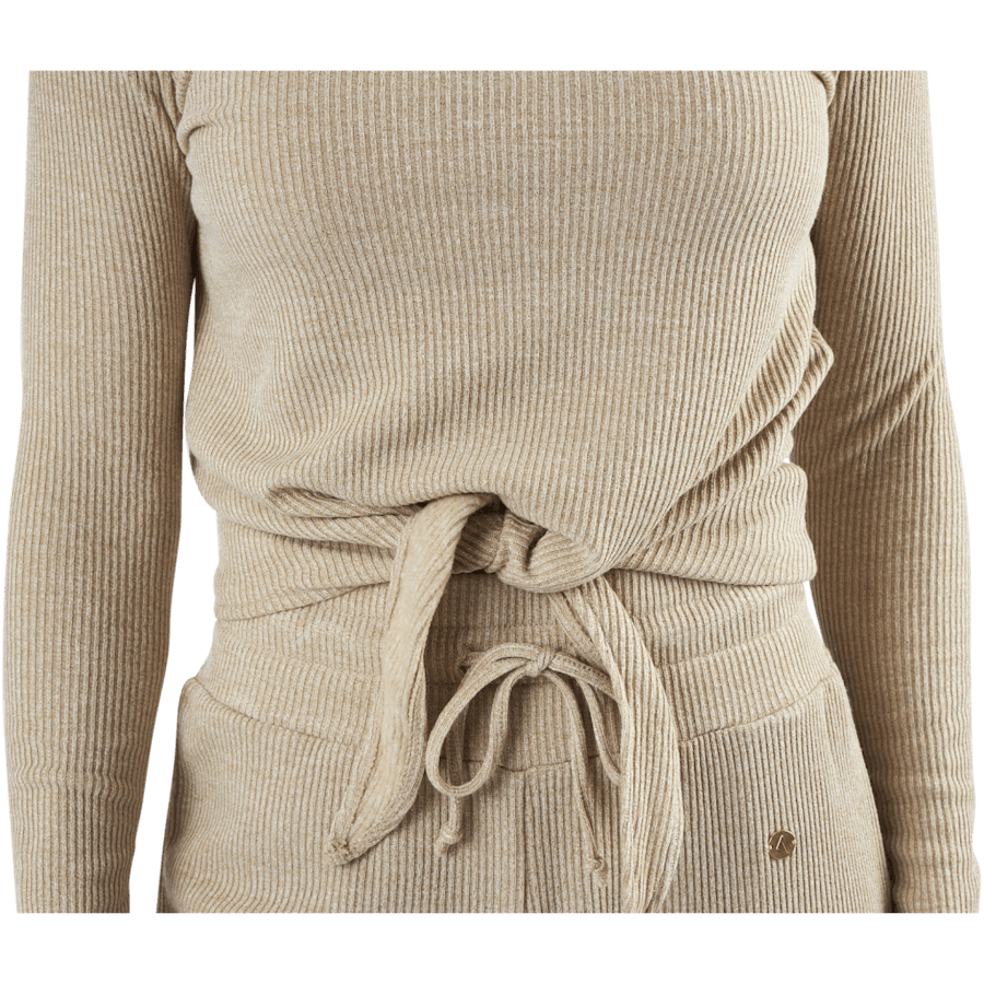 Studio Rib Sweater Beige - Bild 6