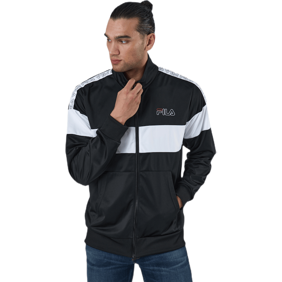 Jairus Taped Track Jacket Black
