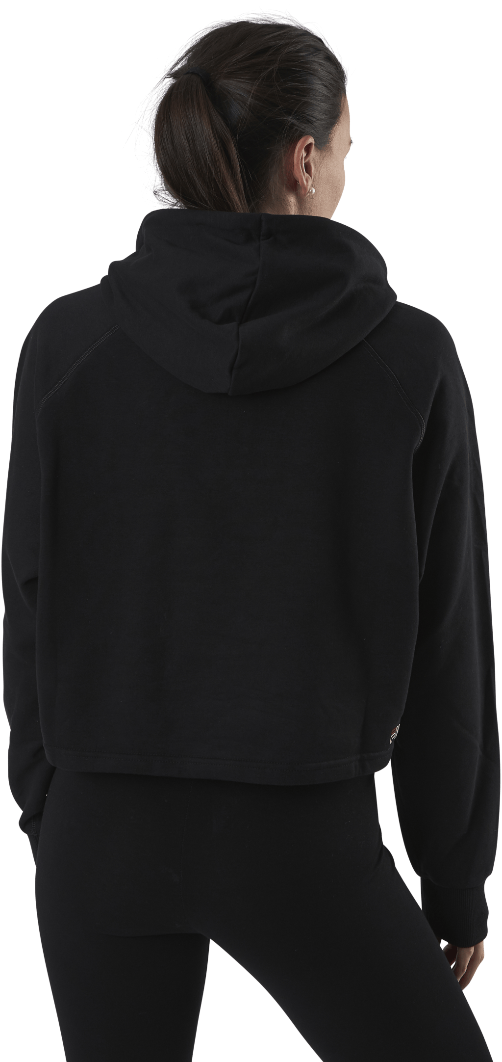 Jana Cropped Hoody Black - Bild 2