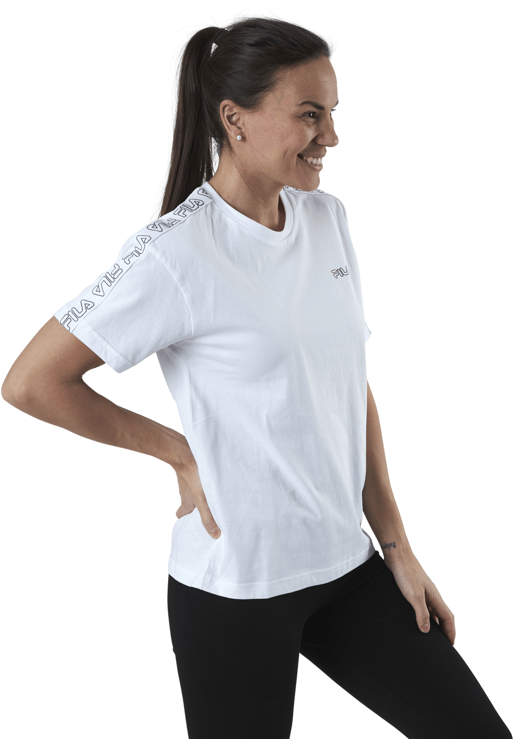 Jakena Taped Tee White - Bild 2