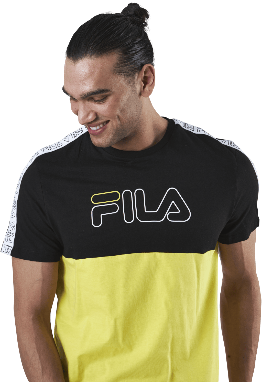 JOPI blocked tape tee Black - Bild 3