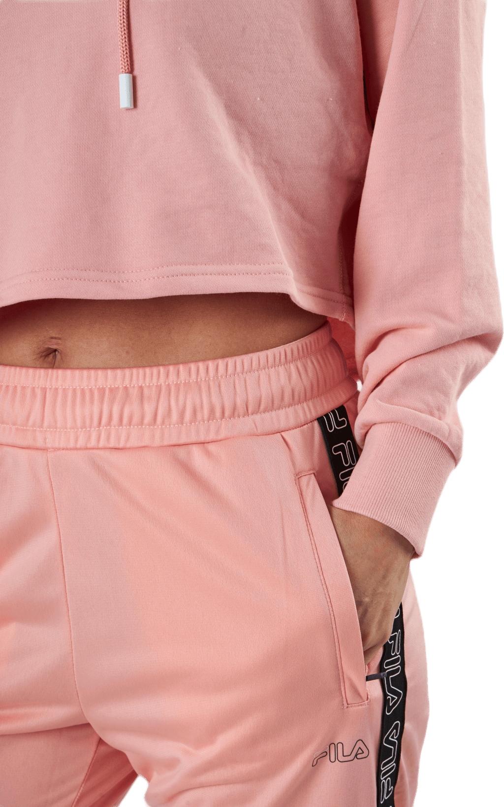 Jana Cropped Hoody Pink - Bild 4