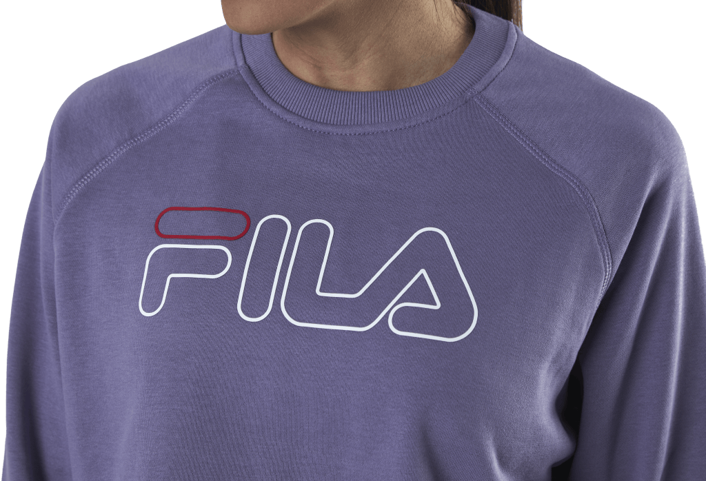 Jamina Cropped Crew Sweat Purple - Bild 5