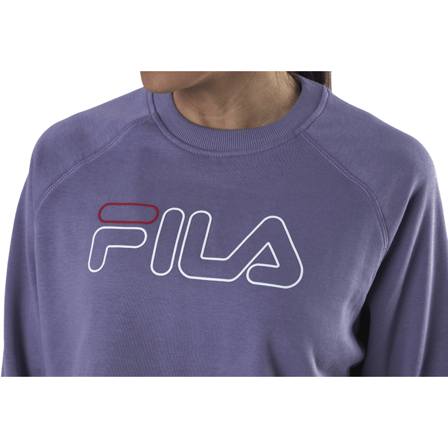 Jamina Cropped Crew Sweat Purple - Bild 5