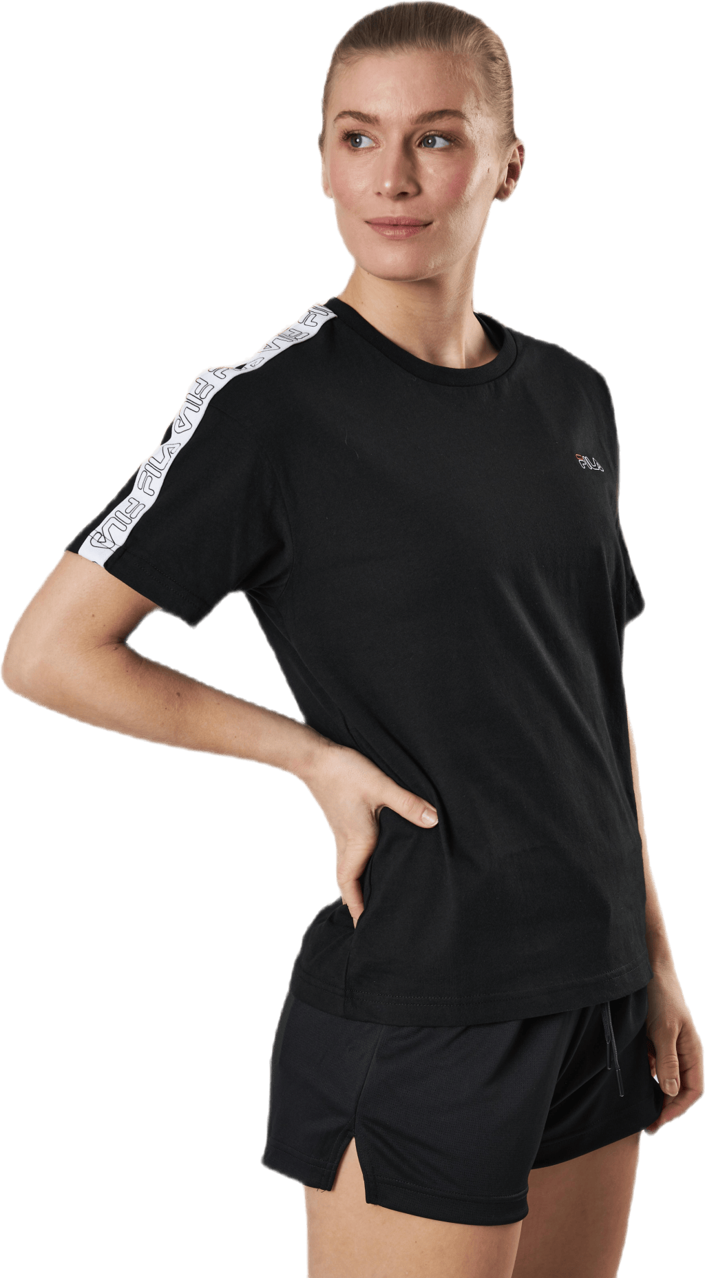 Jakena Taped Tee Black - Bild 2