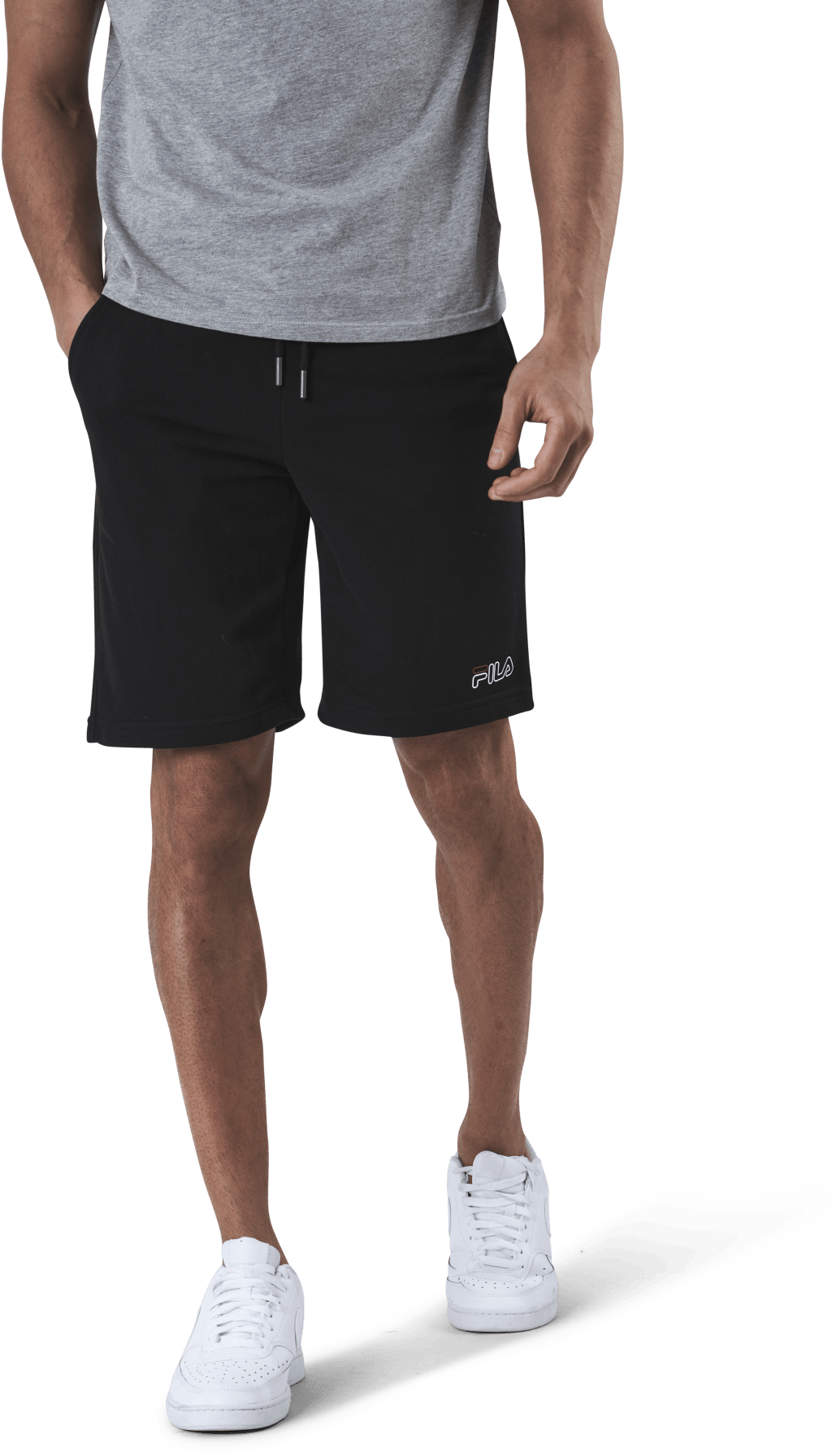 Amir Sweat Shorts Black, Male, Kläder, Shorts, Svart, XL