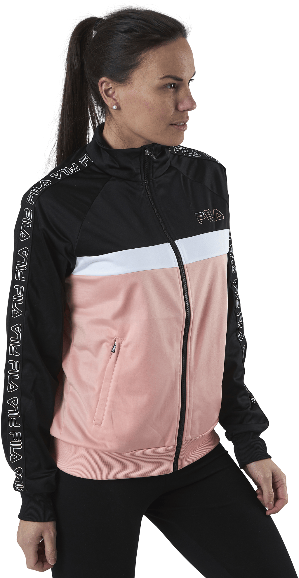 Jacoba Taped Track Jacket Pink - Bild 2