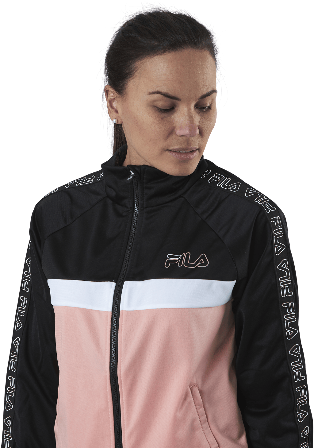 Jacoba Taped Track Jacket Pink - Bild 4
