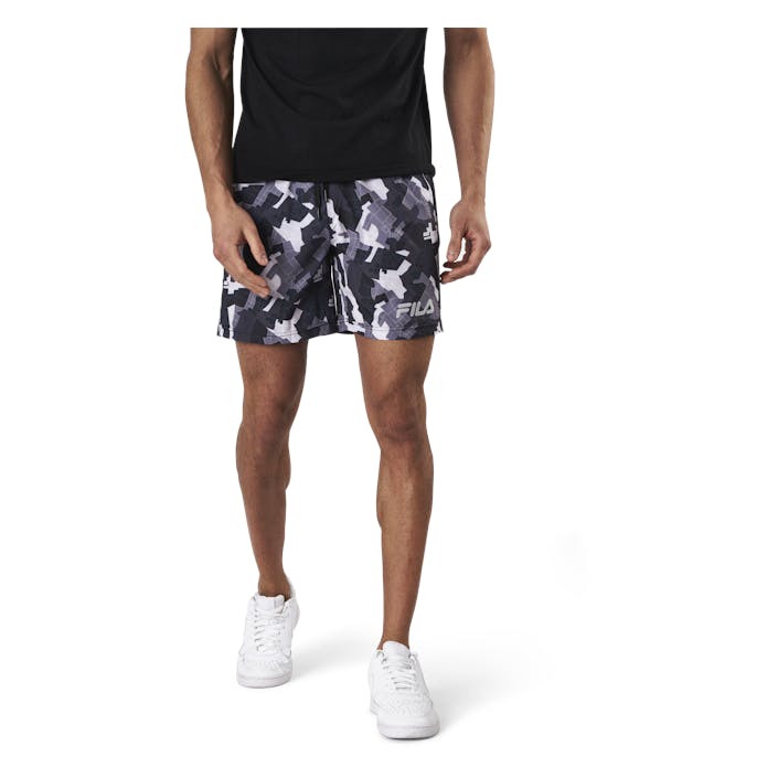 Everix Aop Shorts Grey, Male, Apparels, Shorts, Grey, XL
