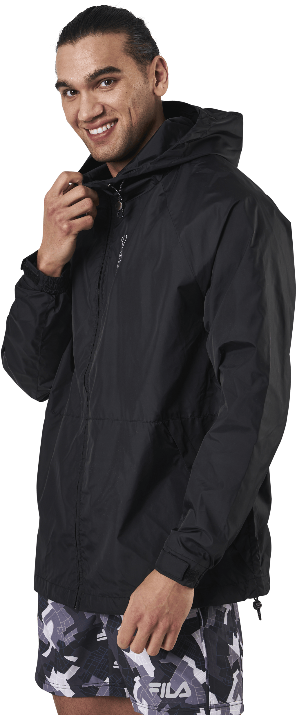 Enan Wind Jacket Black, Male, Apparels, jackets, Black, L