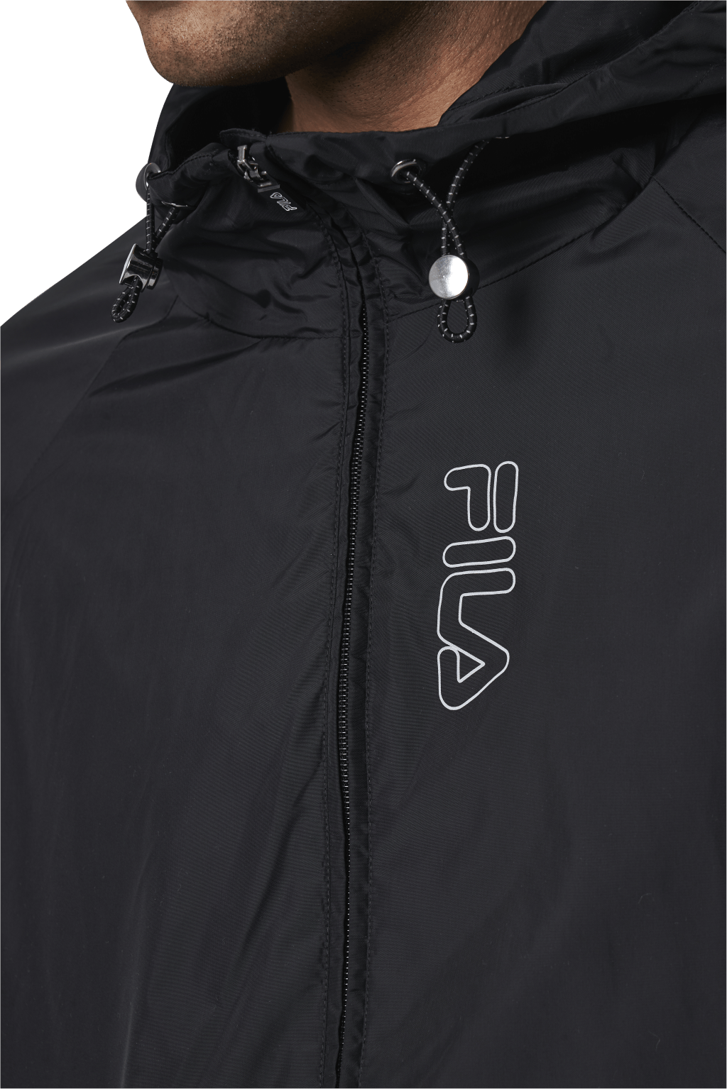 Enan Wind Jacket Black - Bild 4