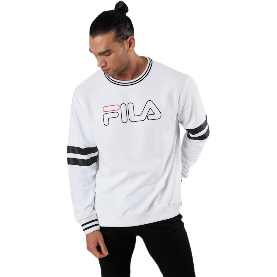 Janek Sporty Crew Sweat White