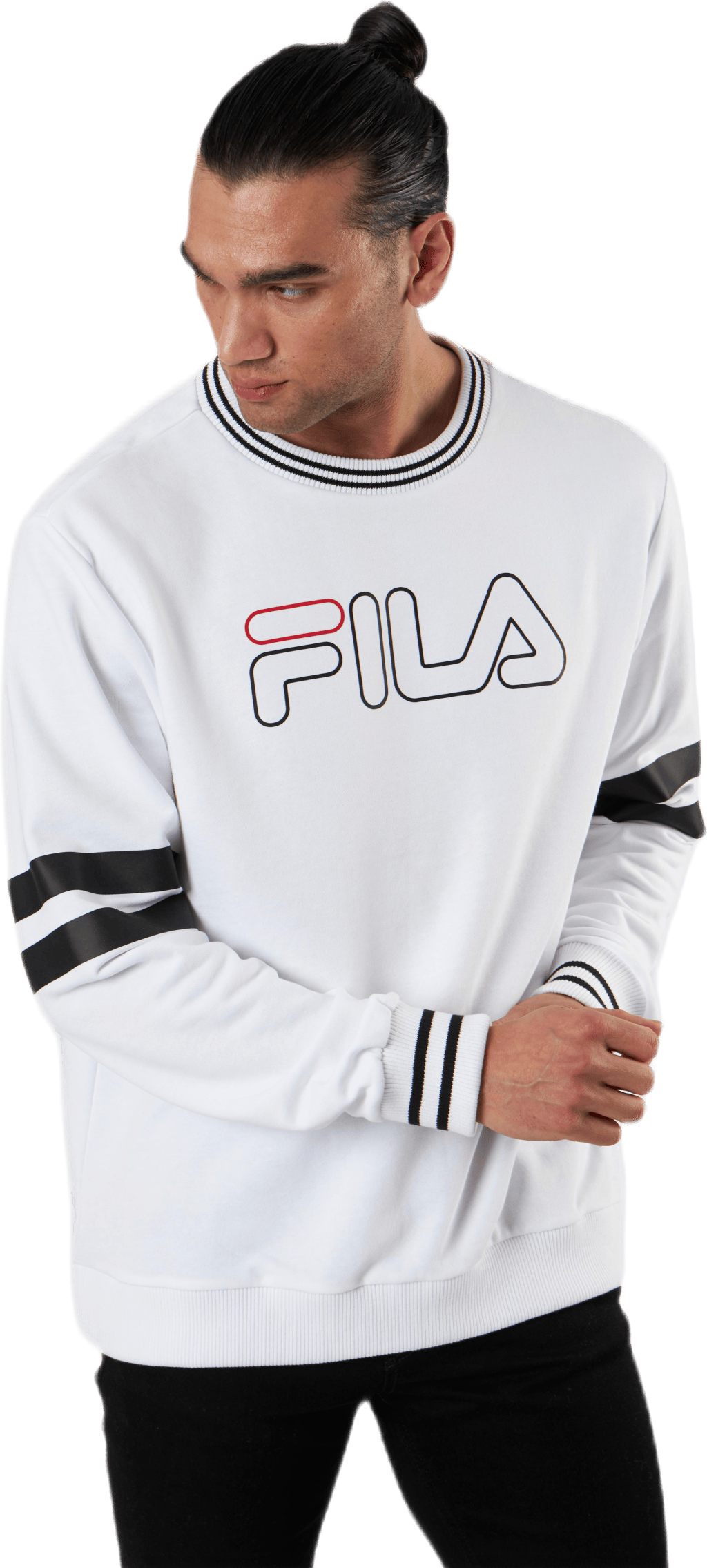 Janek Sporty Crew Sweat White - Bild 2