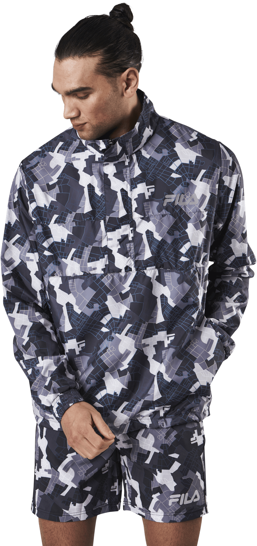 Ender Aop Wind Anorak Grey - Bild 2