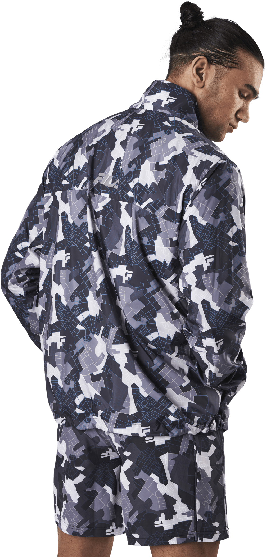 Ender Aop Wind Anorak Grey - Bild 3
