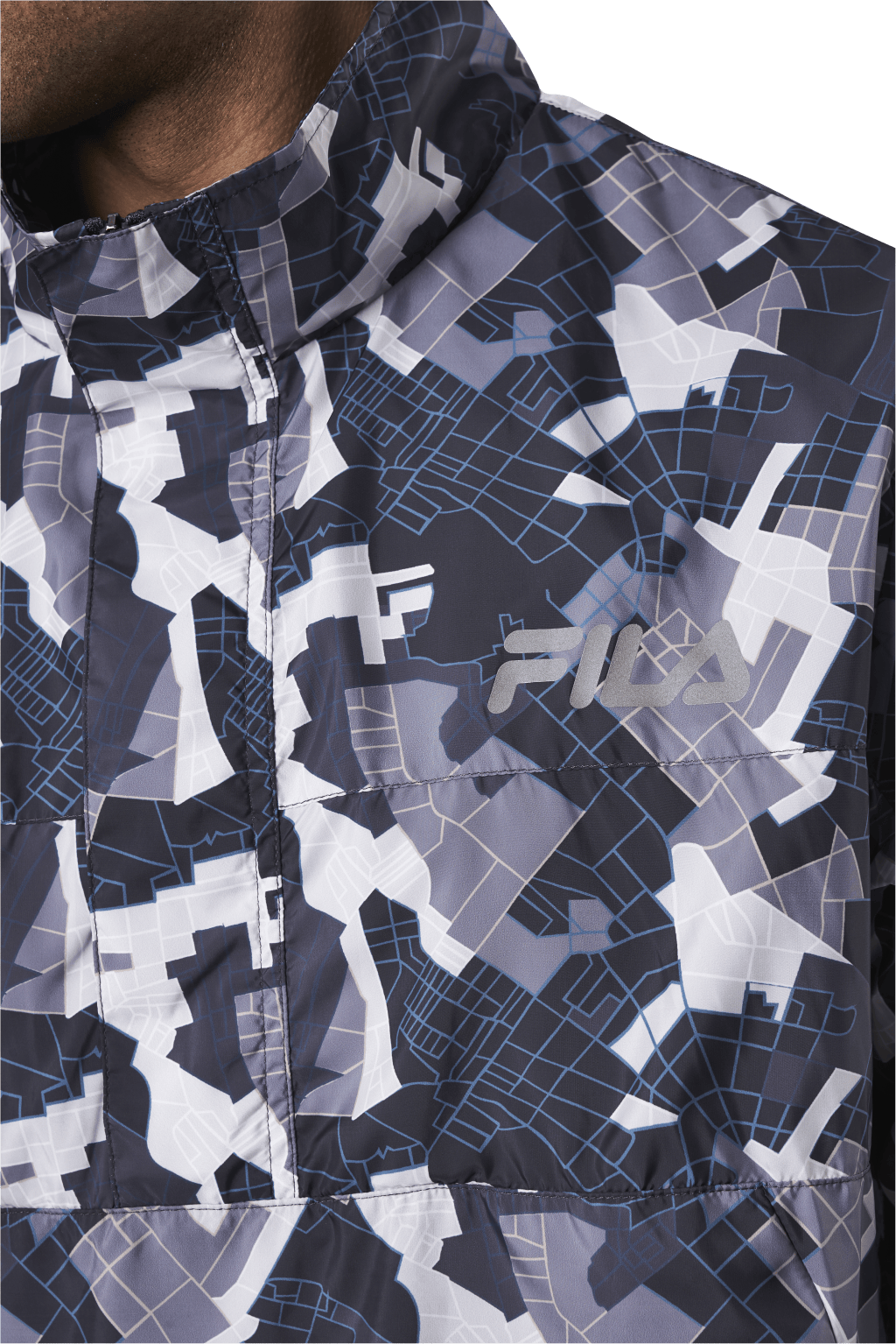 Ender Aop Wind Anorak Grey - Bild 5