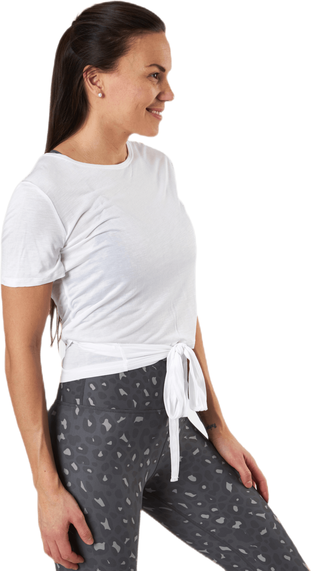 Glow Tie T-shirt White - Bild 2