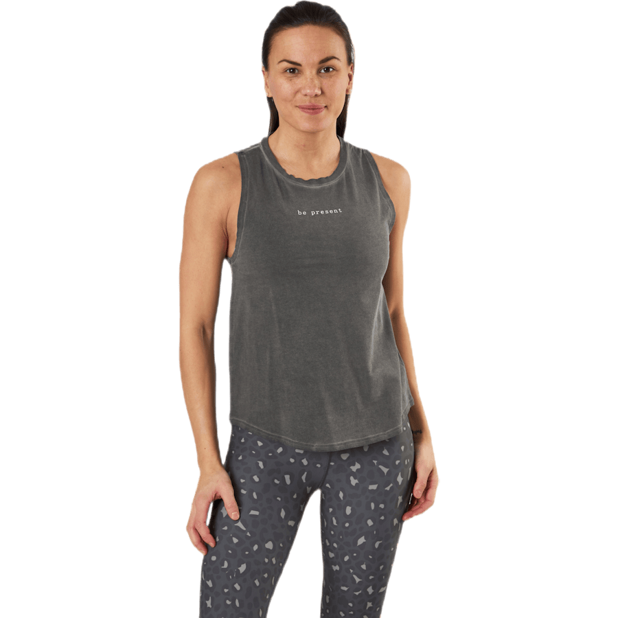 Present Tank Top Black/Grey