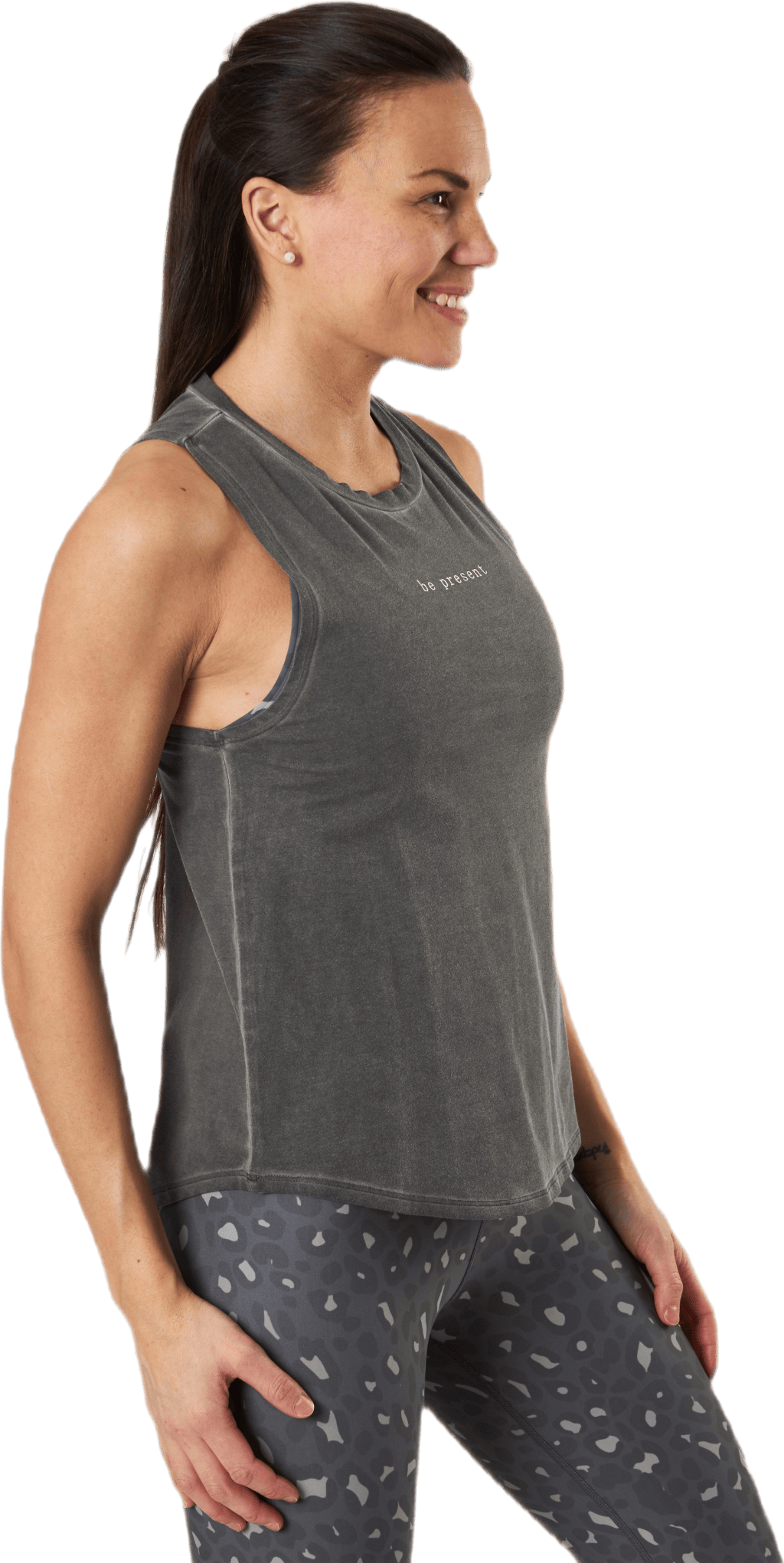 Present Tank Top Black/Grey - Bild 2