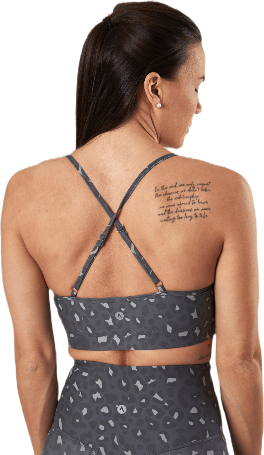 Soul Ruched Bra Patterned/Grey - Bild 3