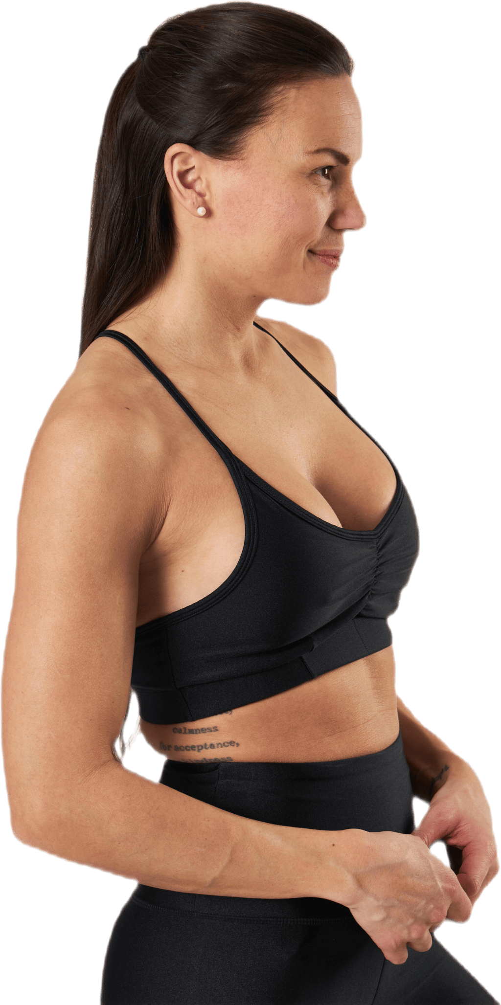 Soul Ruched Bra Black - Bild 2