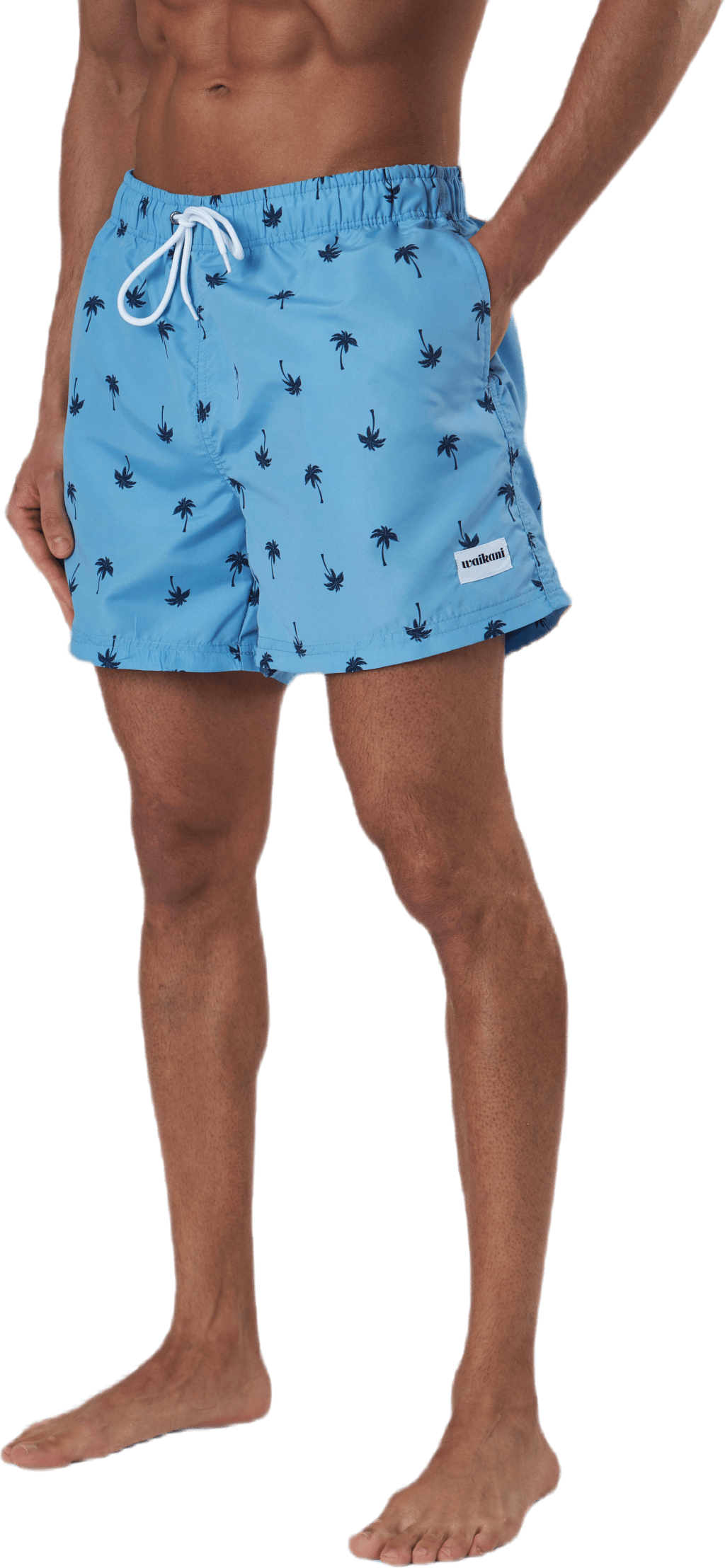 Maui Swim Trunks Blue, Male, Kleding, Zwemkleding, Zwemmen, Blauw, M