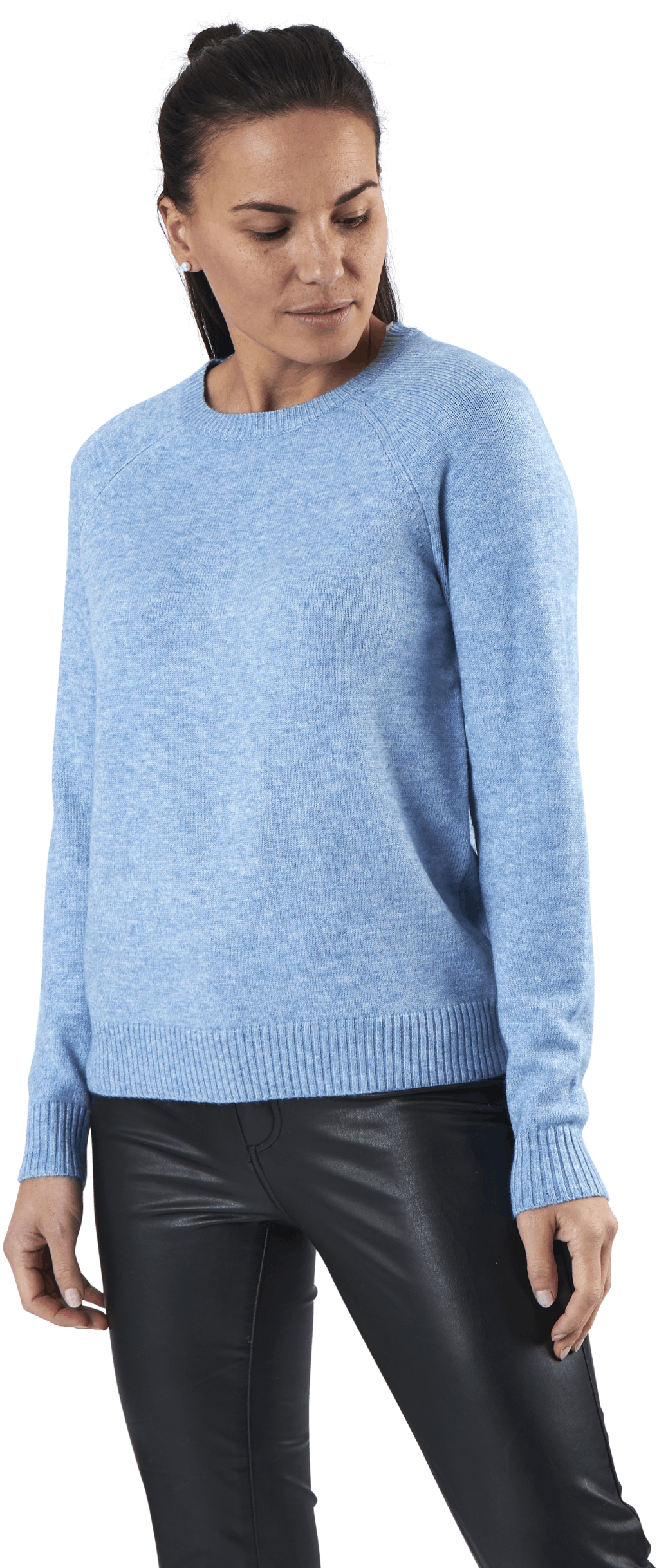 Lesly Kings L/S Pullover Knt Blue