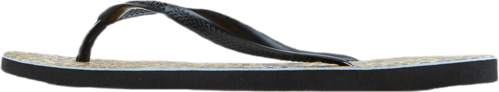 Slim Leopard Beige/Black, Female, Shoes, Sandals and Slippers, Beige/Black, UK 5