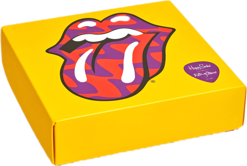 Rolling Stones Sock Box Set Patterned