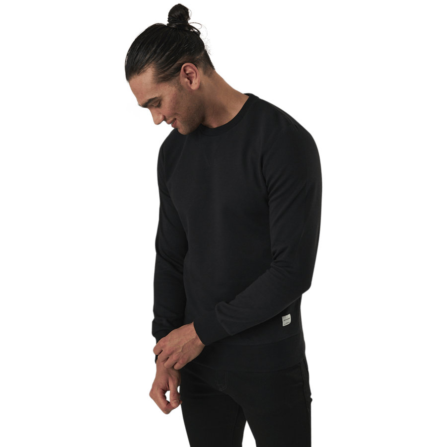 Basic Sweat Crew Neck Black