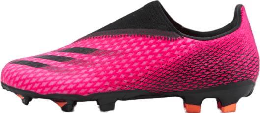 X Ghosted.3 Ll Fg Shock Pink / Core Black / Screaming Orange, Unisex, Shoes, Football shoes, Soccer, Multi color, UK 9