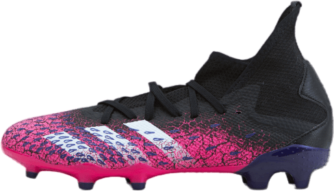 Predator Freak .3 Fg Core Black / Cloud White / Shock Pink, Unisex, Shoes, Football shoes, Soccer, Multi color, UK 9