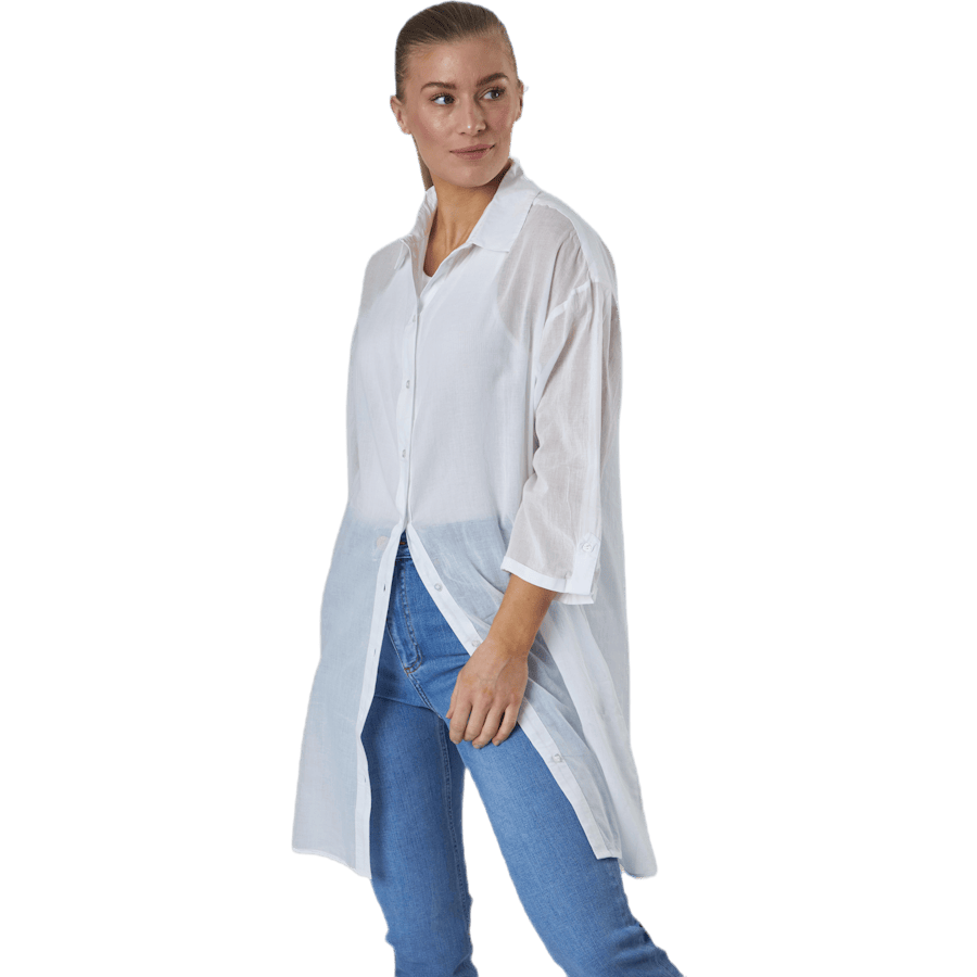 Gudde 3/4 Shirt Sww Bc White