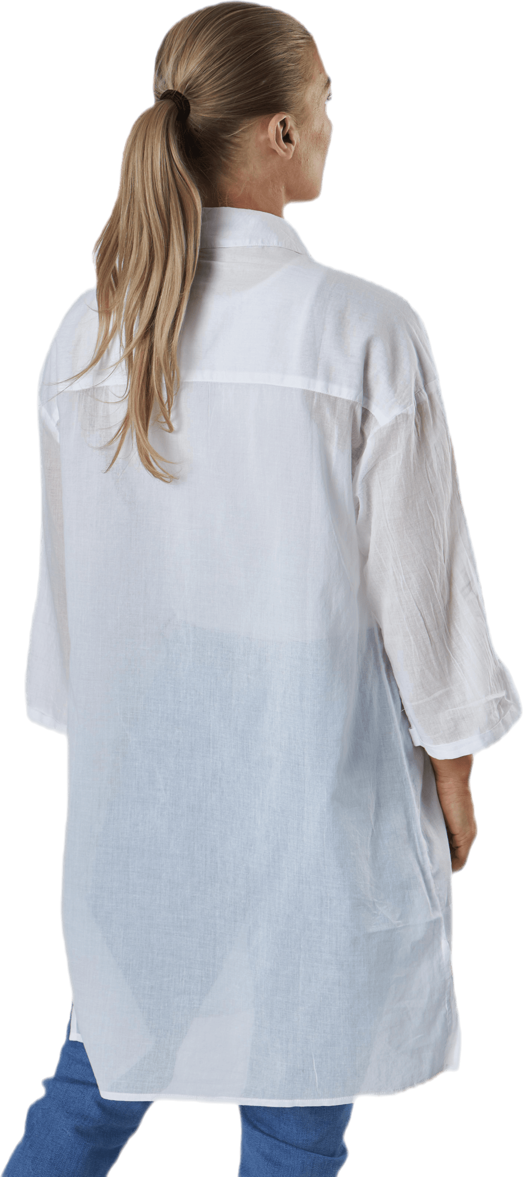 Gudde 3/4 Shirt Sww Bc White - Bild 3