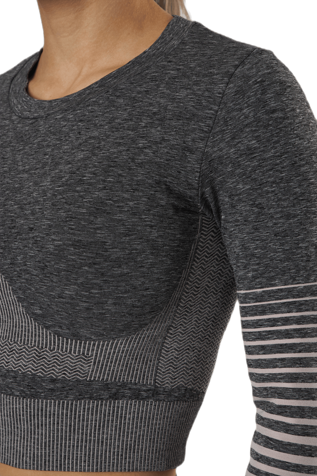 Lixy Ls Seamless Top Lounge Grey - Bild 4