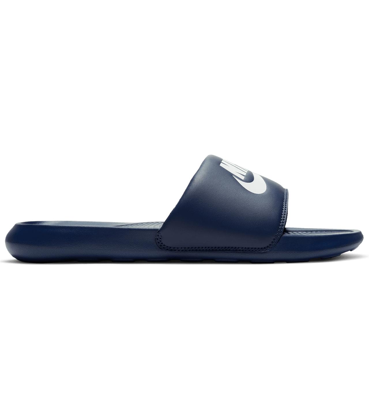 Victori One Men's Slides MIDNIGHT NAVY/WHITE-MIDNIGHT NAVY, Unisex, Shoes, Sandals and Slippers, Blue, UK 7