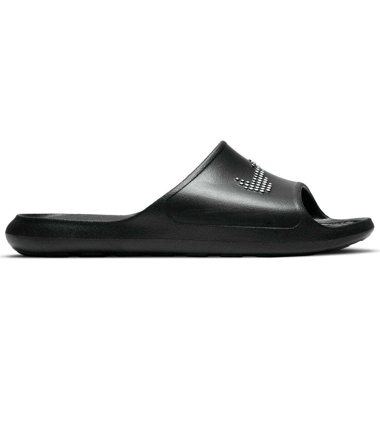 Victori One Men's Shower Slides BLACK/WHITE-BLACK, Unisex, Shoes, Sandals and Slippers, Black, UK 12