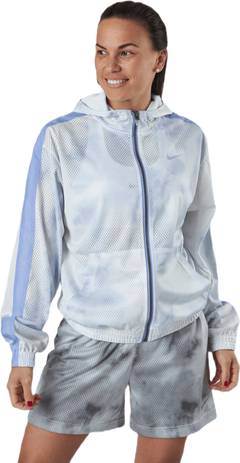 Nsw Icn Clsh Jkt Mesh Aop White