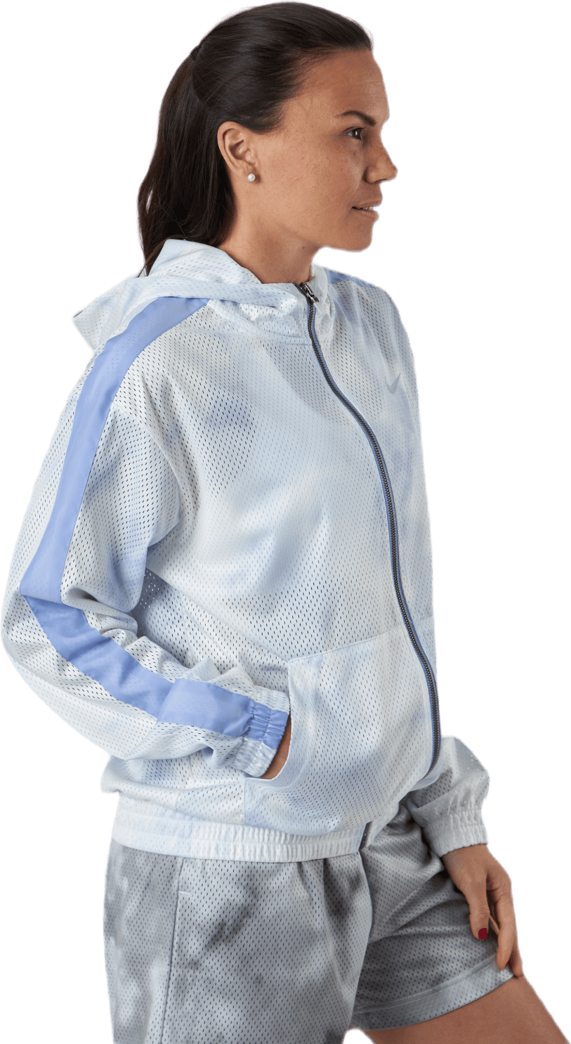 Nsw Icn Clsh Jkt Mesh Aop White - Bild 2