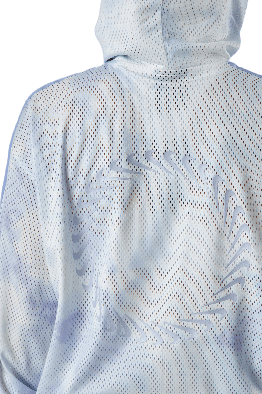 Nsw Icn Clsh Jkt Mesh Aop White - Bild 4