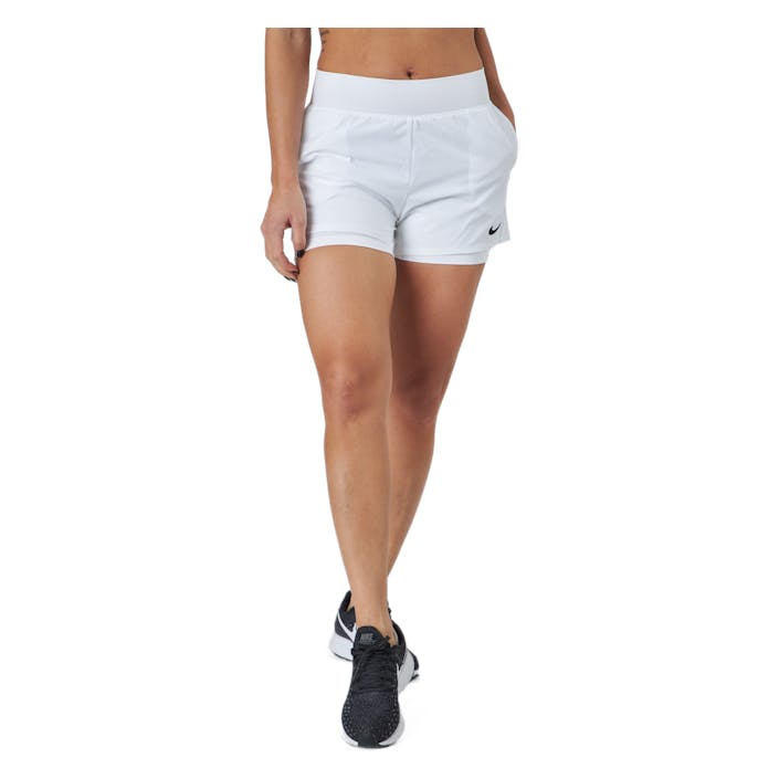 Court Victory Dry Short White/Black, Female, Apparels, Shorts, Tennis, White/Black, M