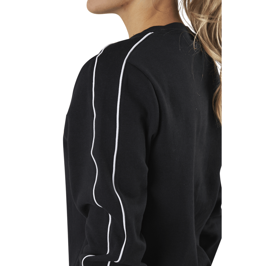 Nsw Crew Mlnm Flc White/Black - Bild 5
