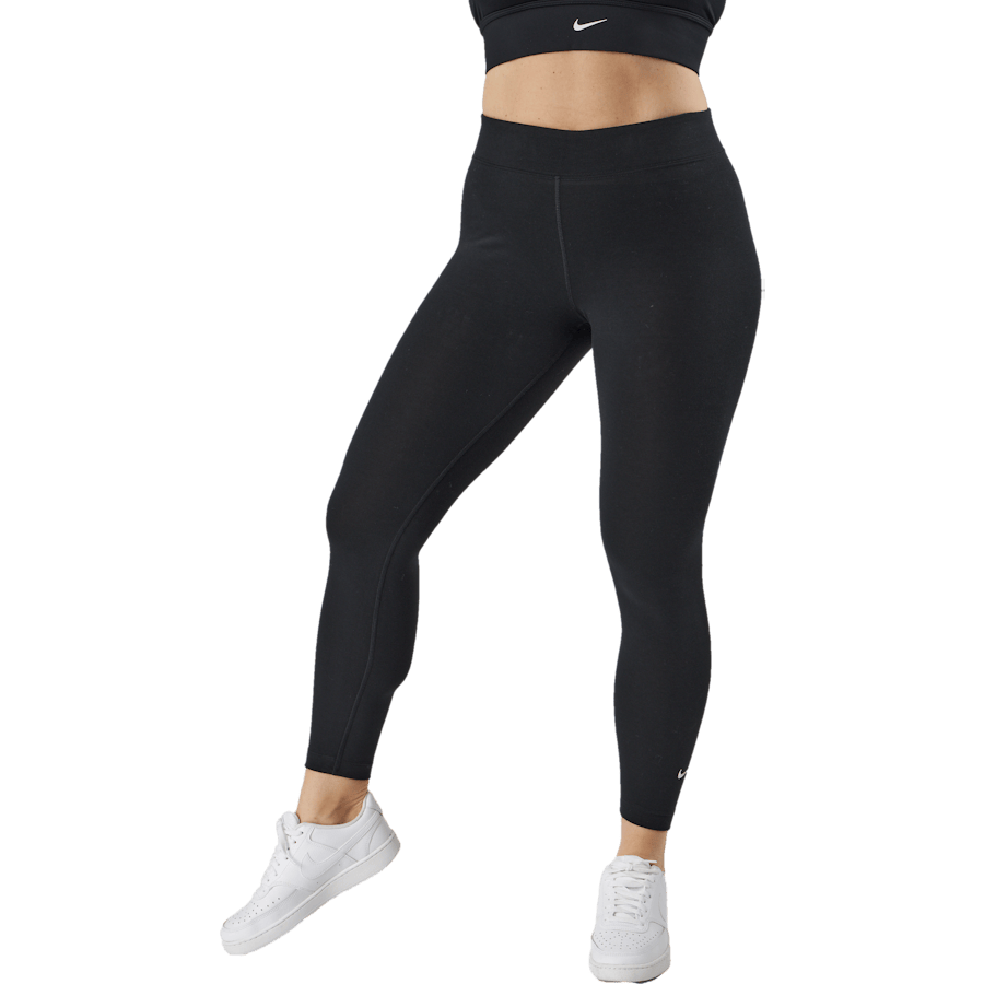 Sportswear Essential Women’s 7/8 Mid-Rise Leggings BLACK/WHITE